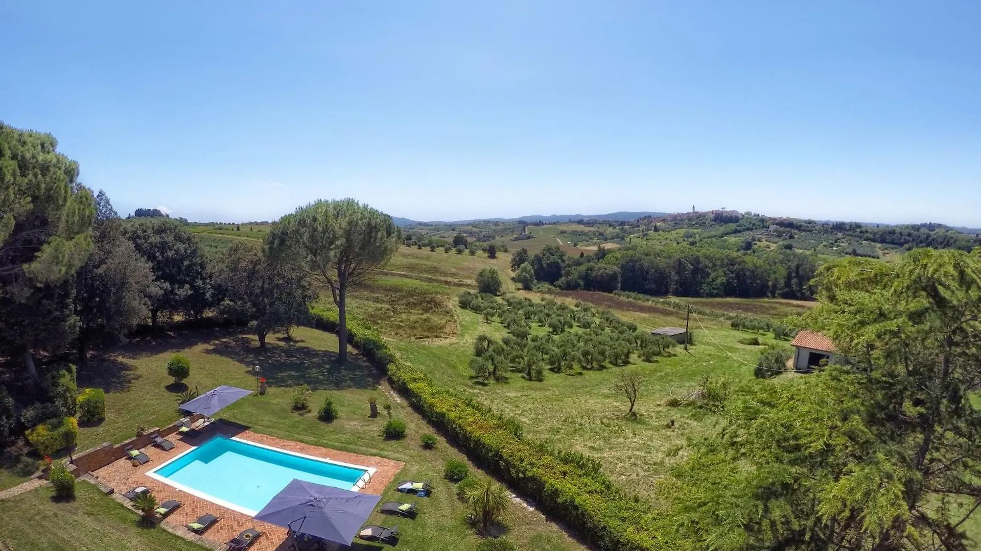 Villa Orsini Peccioli - Villa Storica Ad Uso Esclusivo Con Piscina 0*,  איטליה
