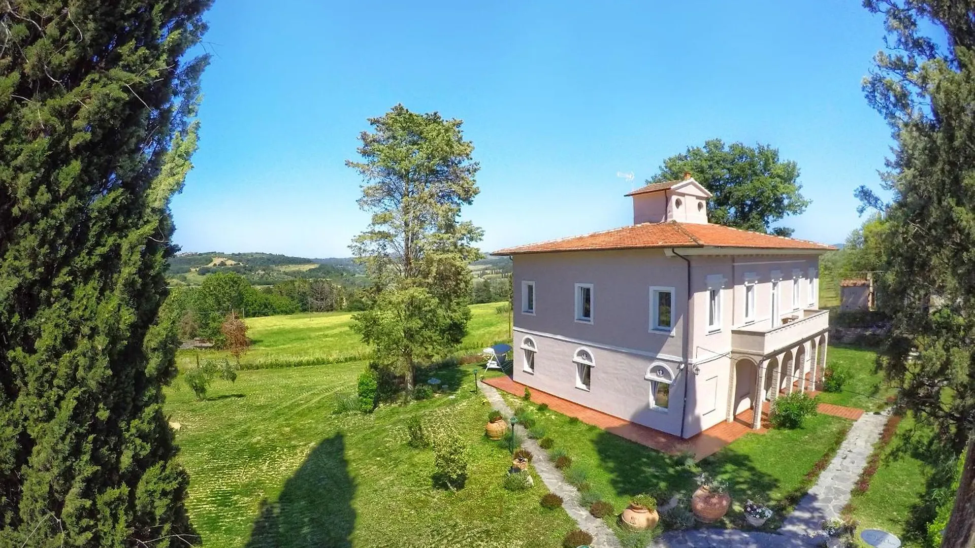 Villa Orsini Peccioli - Villa Storica Ad Uso Esclusivo Con Piscina