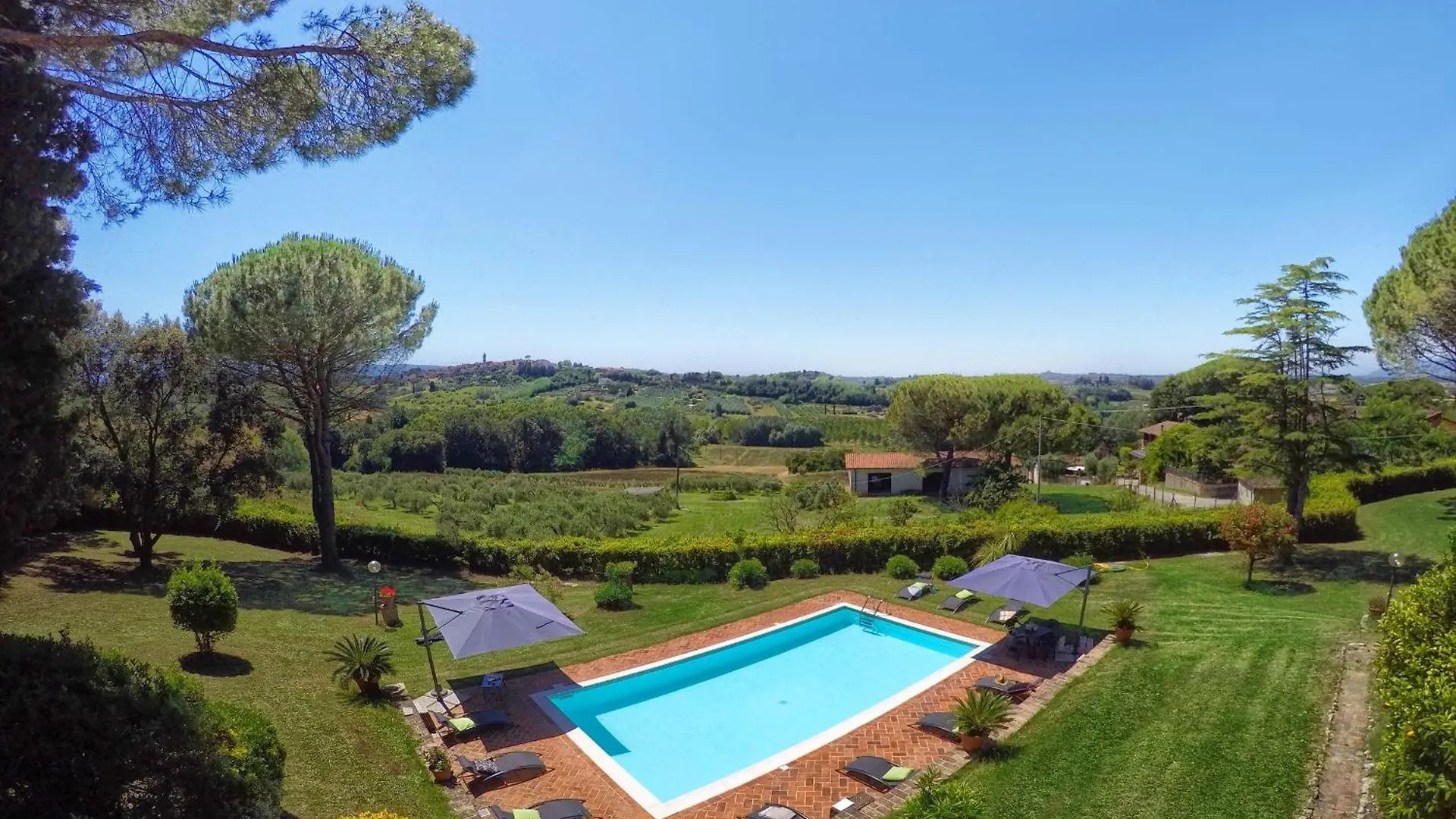 Villa Orsini Peccioli - Villa Storica Ad Uso Esclusivo Con Piscina